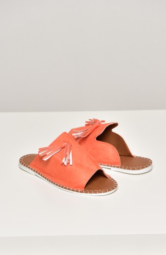 Orange Summer Sandals 90-18-03