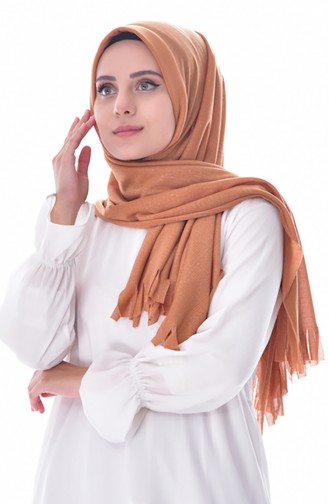 Silvery Practical Shawl 1014-01 Camel 1014-01