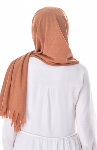 Silvery Practical Shawl 1014-01 Camel 1014-01