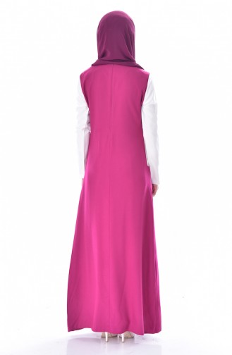 Garnet Pocket Dress 4470-07 Fuchsia 4470-07