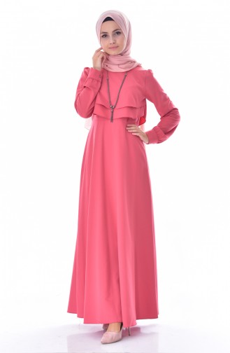 Hijab Kleid 60629-03 Rosa 60629-03