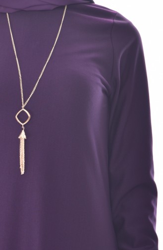 Necklace Dress 0199-02 Purple 0199-02
