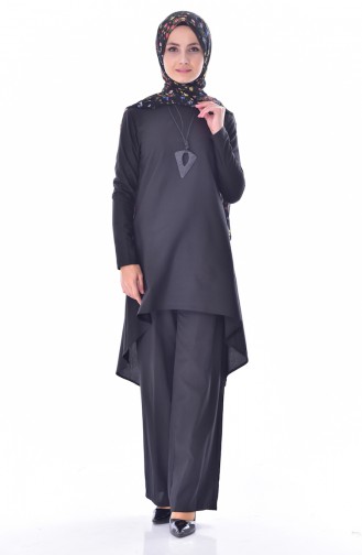TUBANUR Tunic Pants Double Suit 2972-01 Black 2972-01