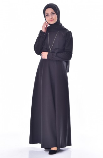 Hijab Kleid 60629-04 Schwarz 60629-04