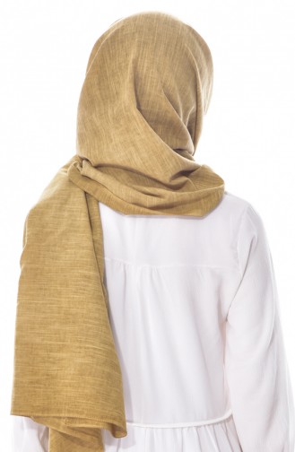 Schal aus Baumwolle 901340-29 Tabak 29