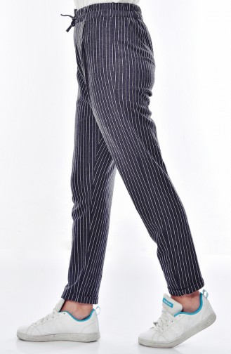 Striped Pants 1329-04 Antrasit 1329-04