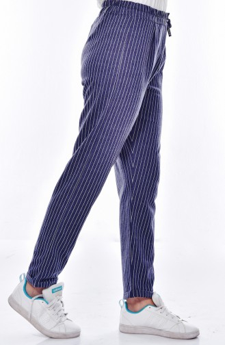 Striped Pants 1329-05 Indigo 1329-05