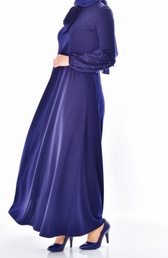 Robe Hijab Bleu Marine 4110-04