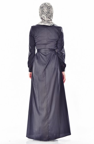 Belted Dress 60002-06 Black 60002-06