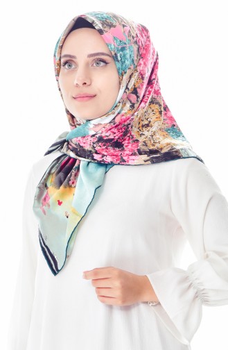 وشاح أخضر زمردي 02