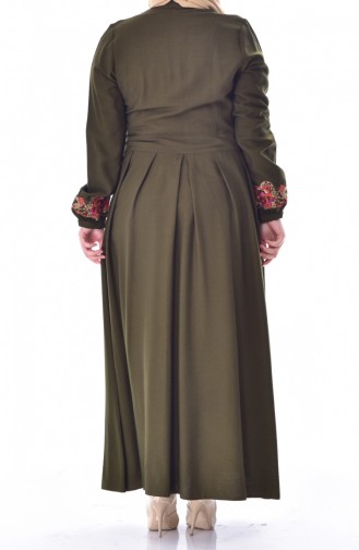 Robe Bordée 2019-03 Khaki 2019-03