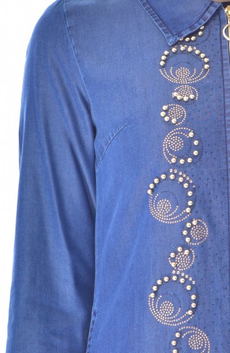 Jeans Blue Abaya 9236-01