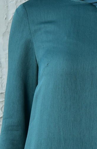 فستان أخضر حشيشي 60003-08