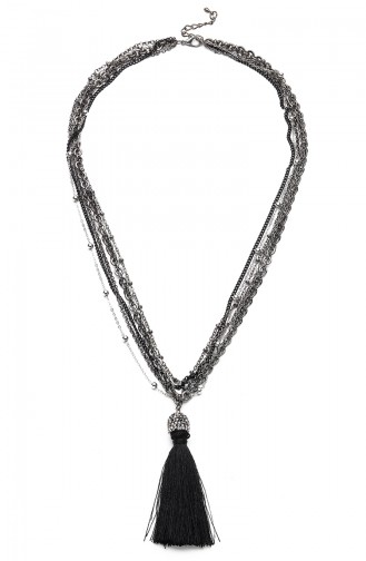 Black Necklace 8265-01