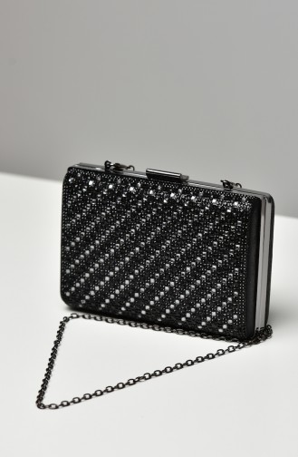 Black Portfolio Clutch 0334-02