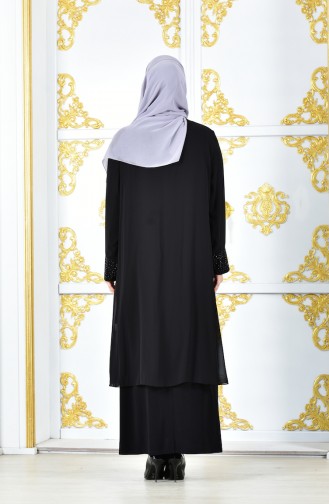 Ensemble Habillé Grande Taille 1041-01 Noir 1041-01