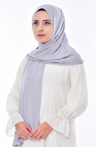 XL Crepe Shawl 50051-51 Light Gray 51