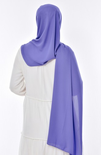 Luxury Crepe Shawl 50051-55 Light Navy Blue 55