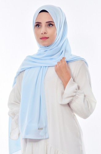 XL Crepe Shawl 50051-29 Baby Blue 29