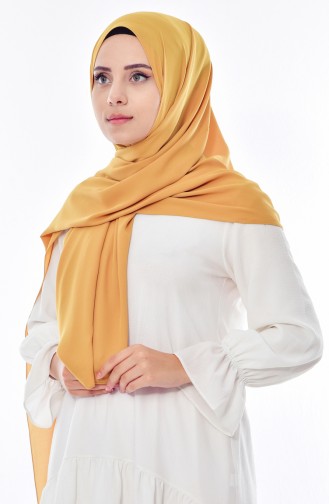 Luxury Crepe Shawl 50051-13 Mustered 13