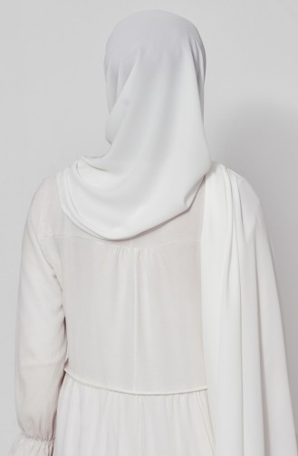 XL Crepe Shawl 50051-02 Off WHITE 02