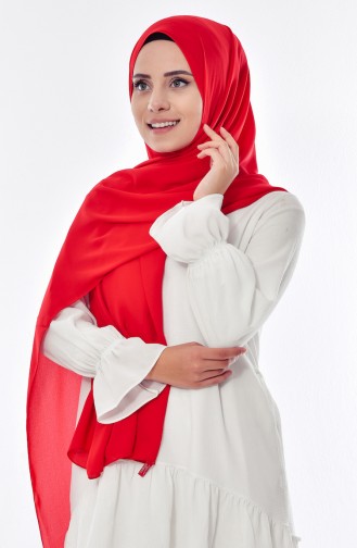 Luxury Crepe Shawl 50051-42 Red 42