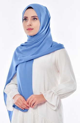 XL Crepe Shawl 50051-54 Blue Jeans 54