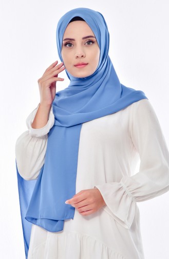 XL Crepe Shawl 50051-54 Blue Jeans 54