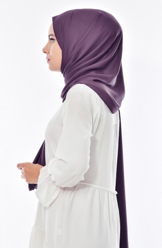 Luxury Crepe Shawl 50051-61 Dark Plum 61