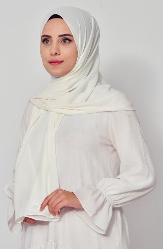 Luxury Crepe Shawl 50051-49 Cream 49