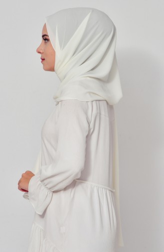 Luxury Crepe Shawl 50051-49 Cream 49