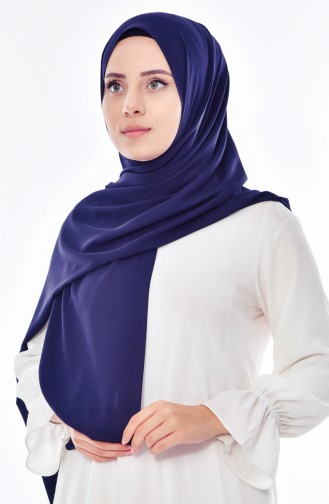 XL Crepe Shawl 50051-03 Navy 03