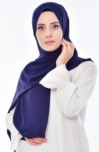 XL Crepe Shawl 50051-03 Navy 03