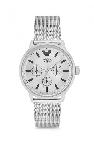 Silver Gray Wrist Watch 63B1121H01