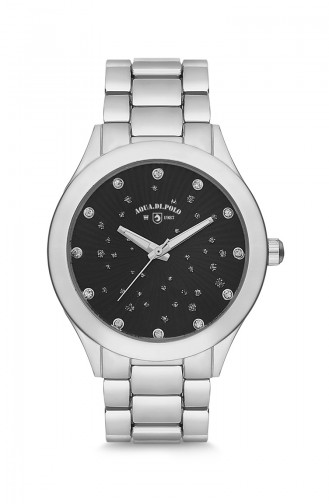 Silver Gray Wrist Watch 73B7009M02