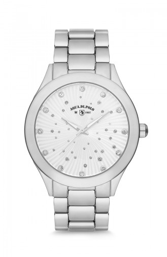 Silver Gray Wrist Watch 73B7009M03