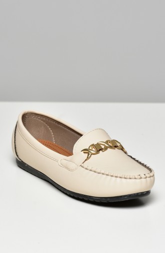 Women´s Flat Shoes 50272-01 Beige 50272-01