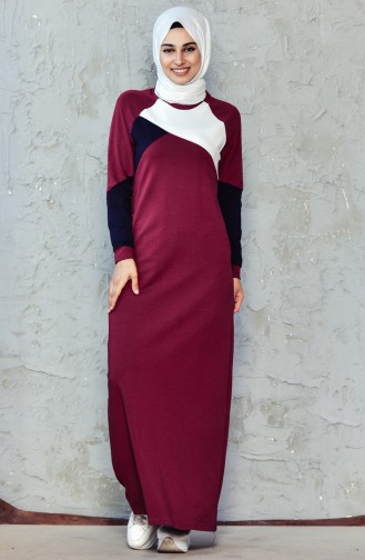 بي وست فستان رياضي بتصميم جيوب8232-02 لون خمري 8232-02