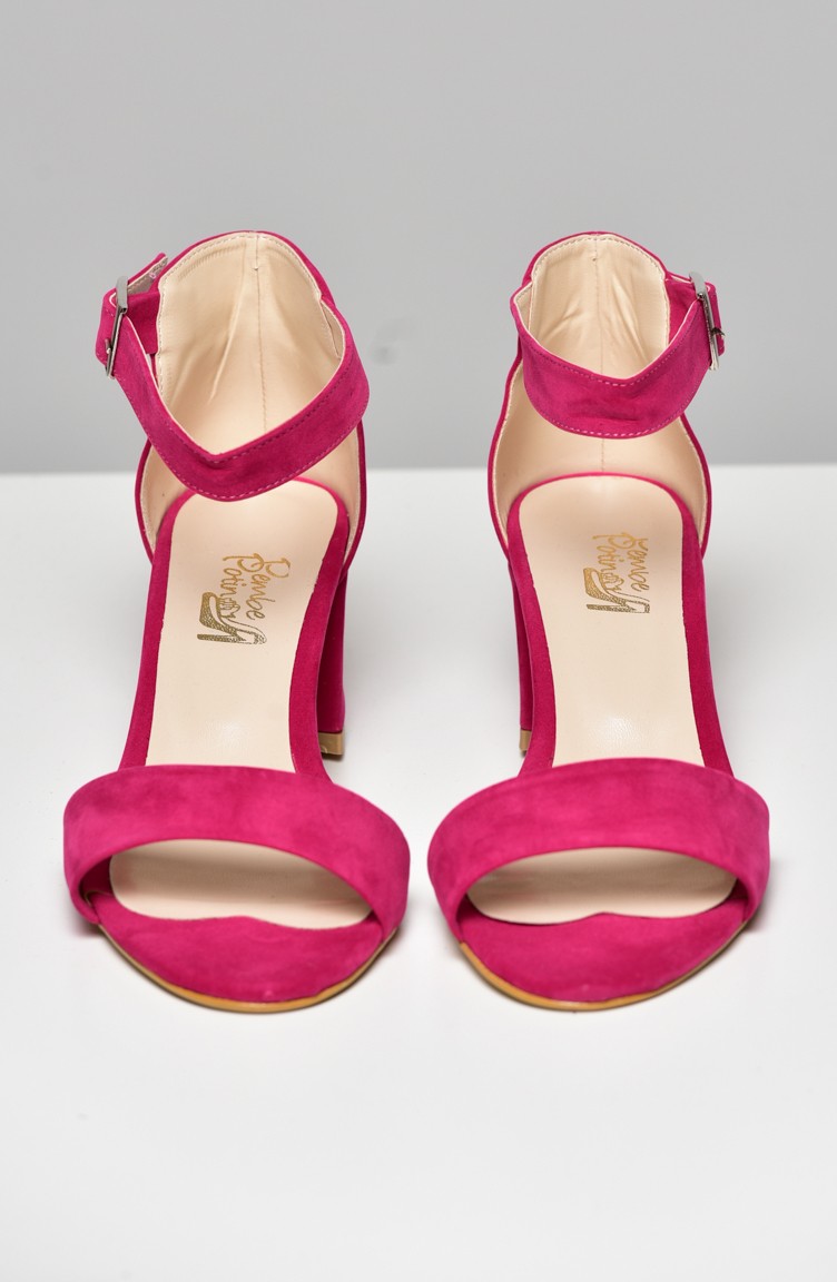 chaussures fushia femme