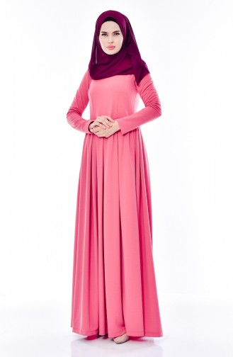 Faltiges Kleid 2010-04 Rosa 2010-04