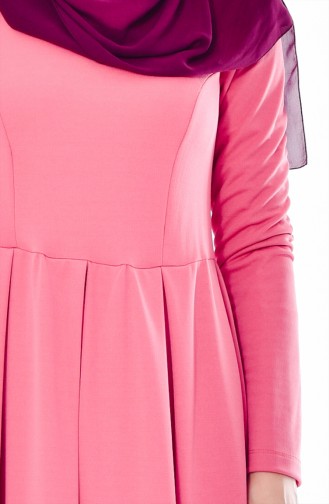 Faltiges Kleid 2010-04 Rosa 2010-04