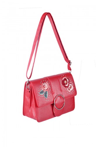 Red Shoulder Bags 42125-06