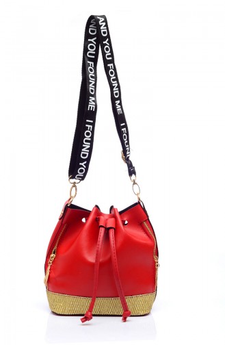 Red Shoulder Bag 1232-5