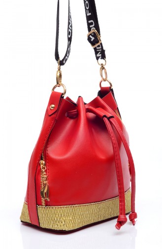 Red Shoulder Bag 1232-5