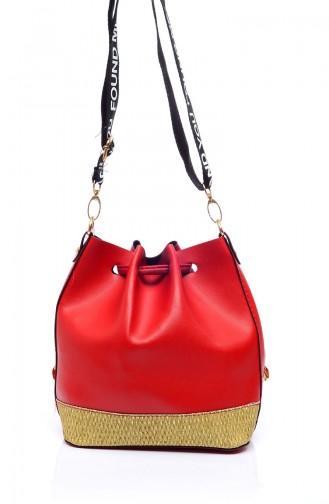 Red Shoulder Bag 1232-5