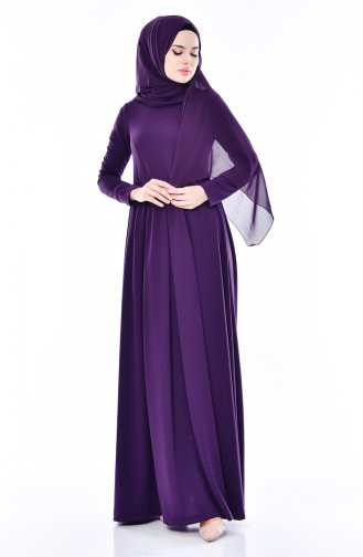 Plum Hijab Dress 2010-06