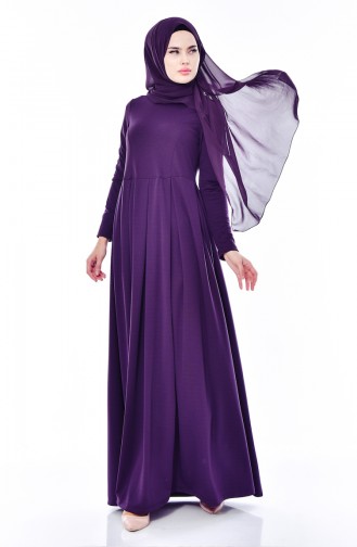 Plum Hijab Dress 2010-06