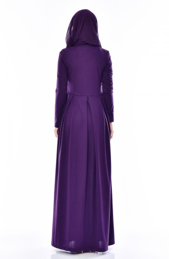 Plum Hijab Dress 2010-06