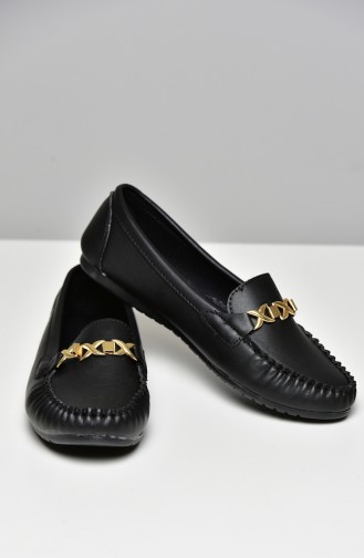 Women´s Flat Shoes 50272-02 Black 50272-02