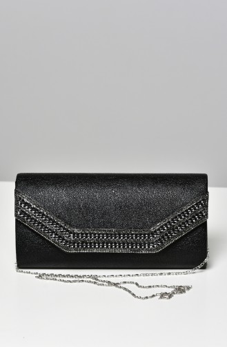 Black Portfolio Hand Bag 0327-01